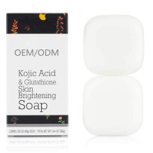 OEM/ODM Kojic Acid & Glutathione Skin Brightening Soap Hydrating & Cleansing Body Bar Soap